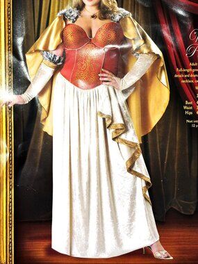 Viking Princess Deluxe Costume by InCharacter #1059 NOS NWT Sz 2X